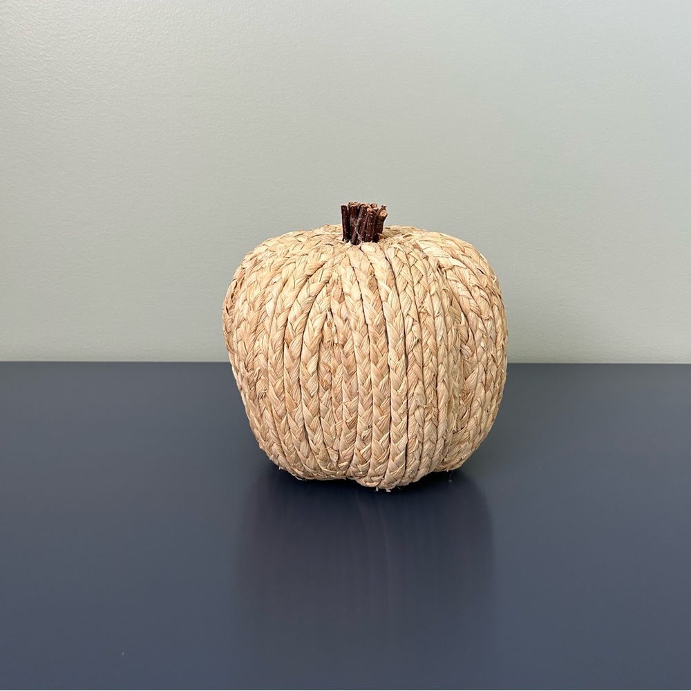 Frontgate Straw Pumpkin